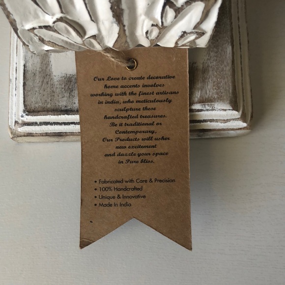 Casa Decor Home Design Concepts Wood Scroll Design (2 Piece) NWT - Picture 7 of 10